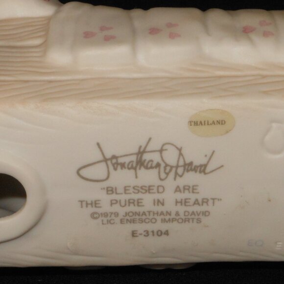 1979 Jonathan & David Lic. Enesco Imports #E-3104 - Picture 6 of 6